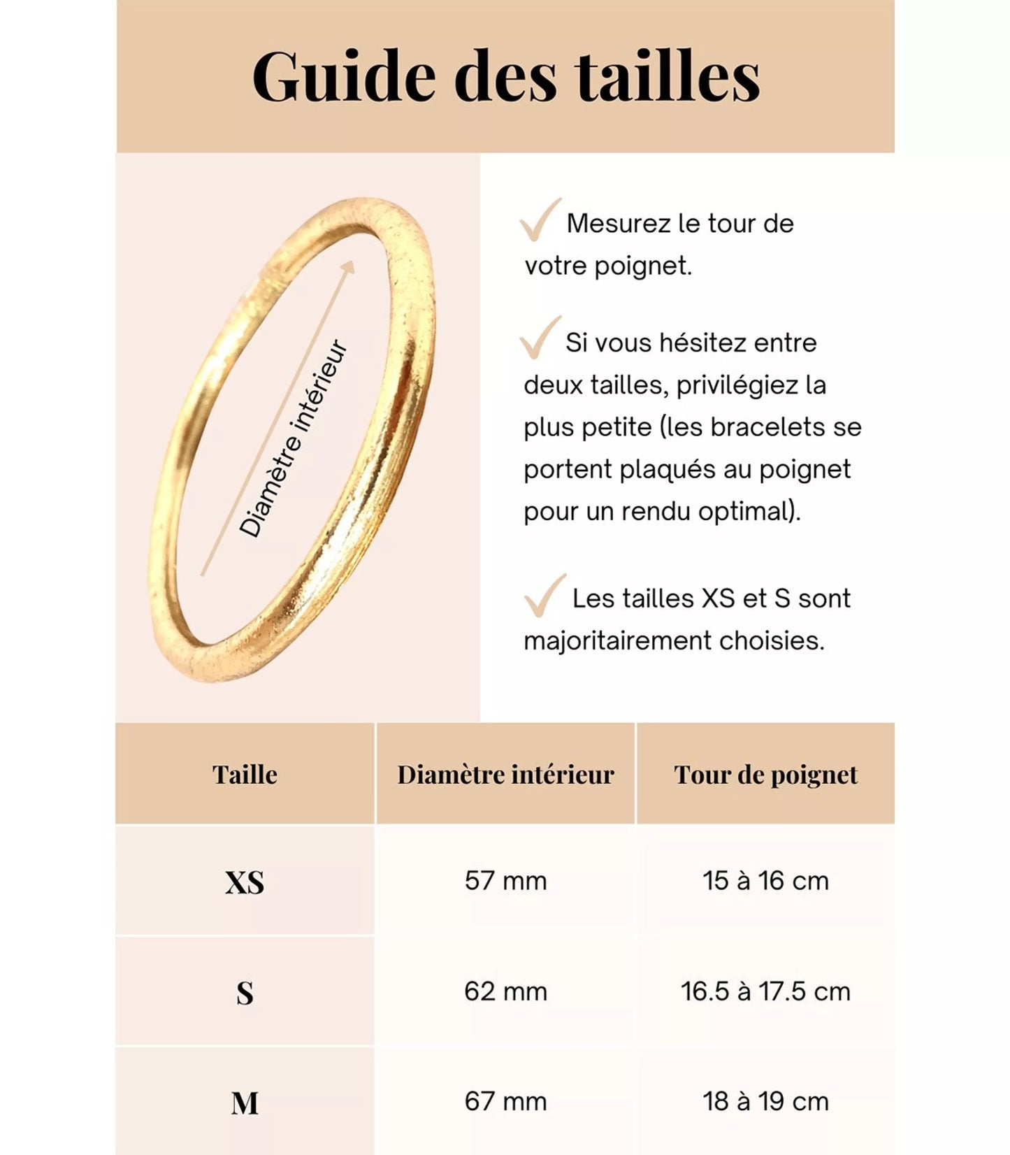 Jonc Bouddhiste Mantra Véritable - Doré
