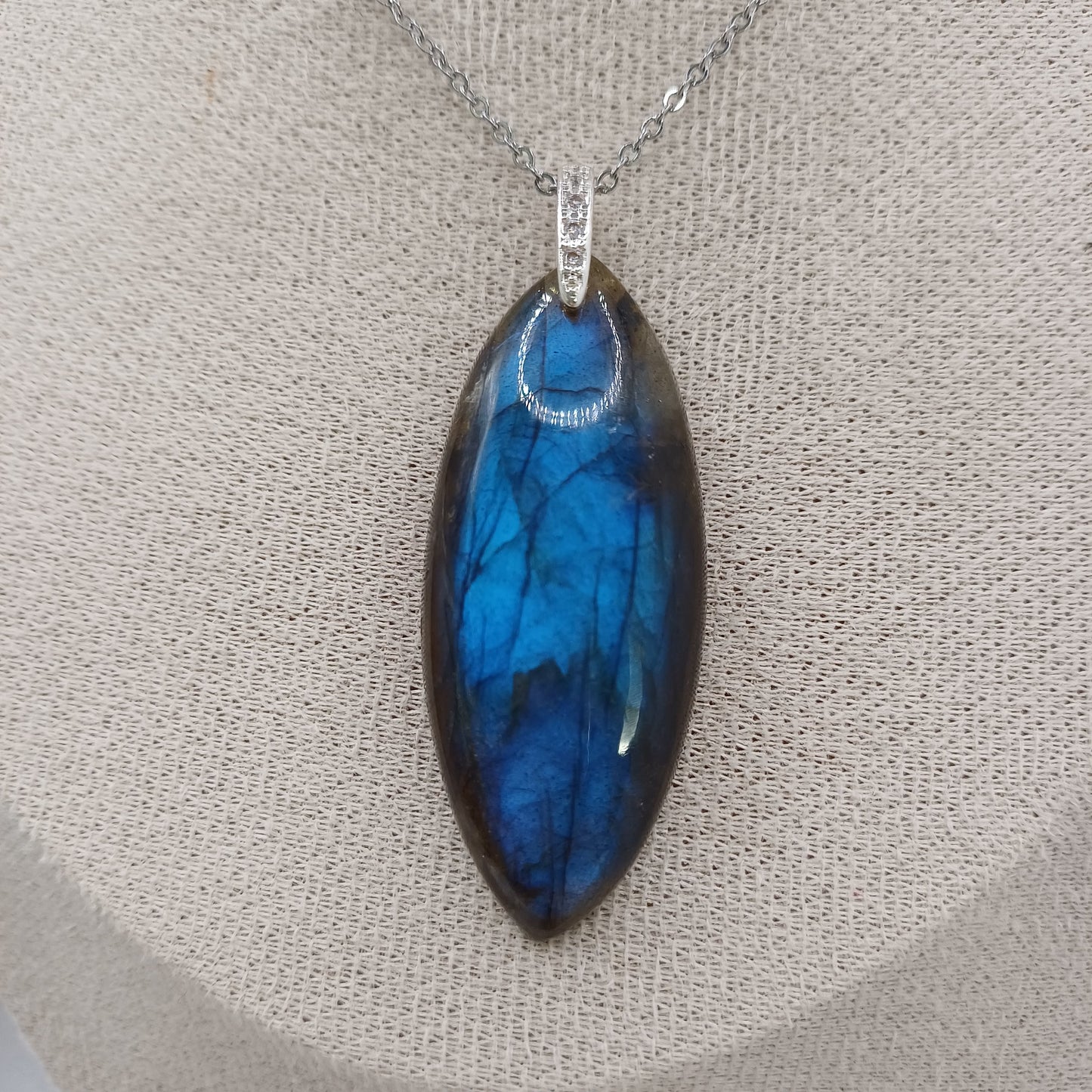 Pendentif Labradorite n°62 Perla Terra