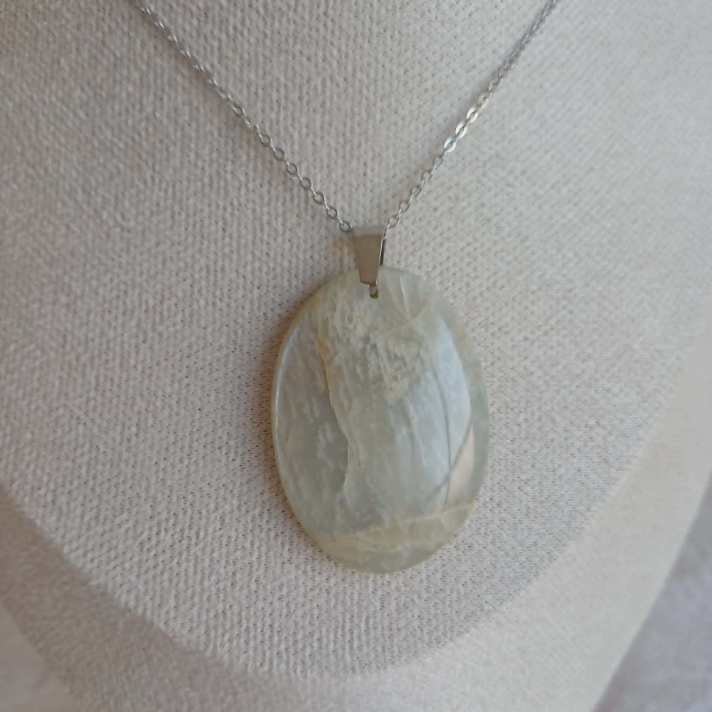 Pendentif Pierre de Lune (n°59) Perla Terra