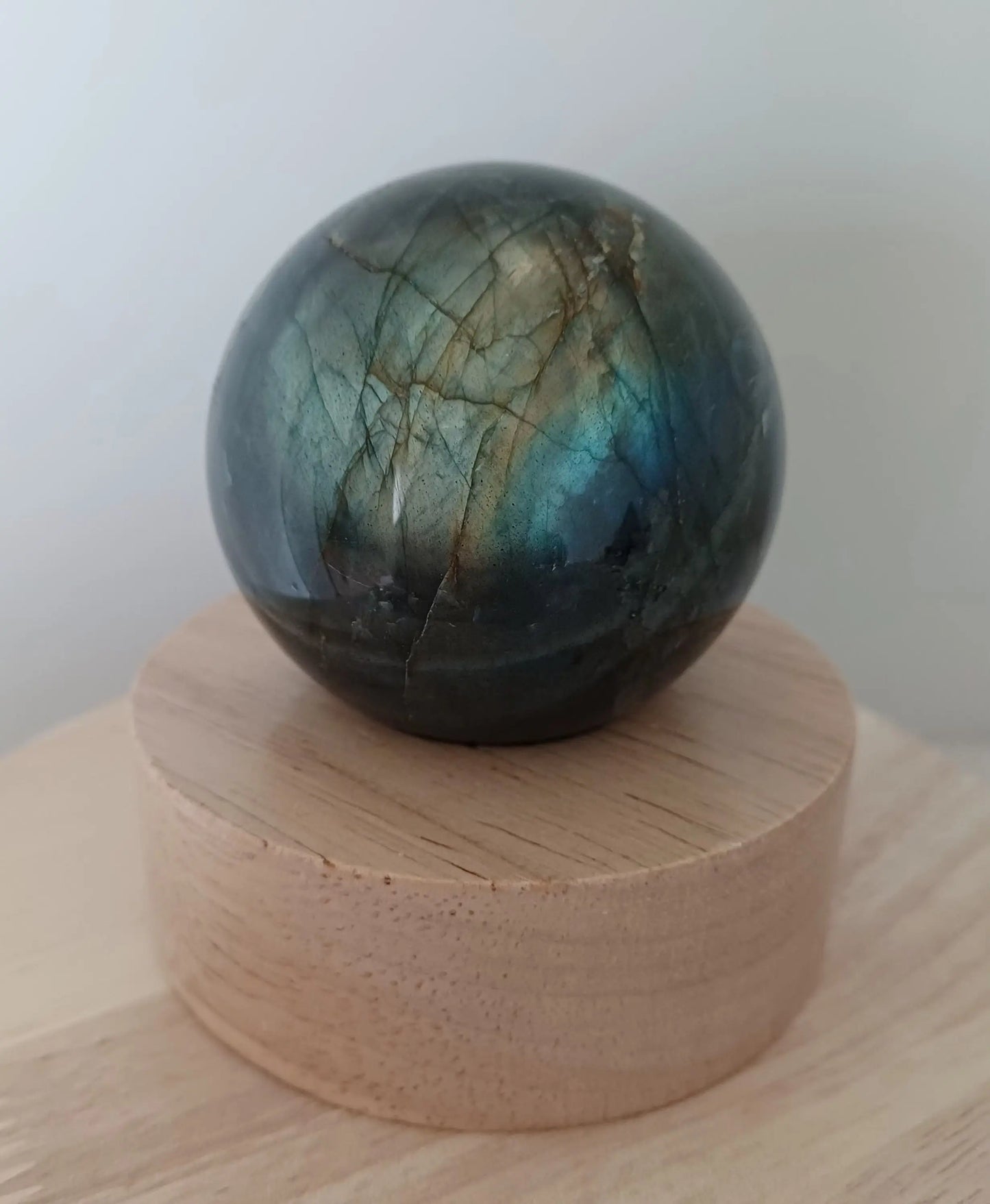 Sphère Labradorite (6 cm) - Perla Terra
