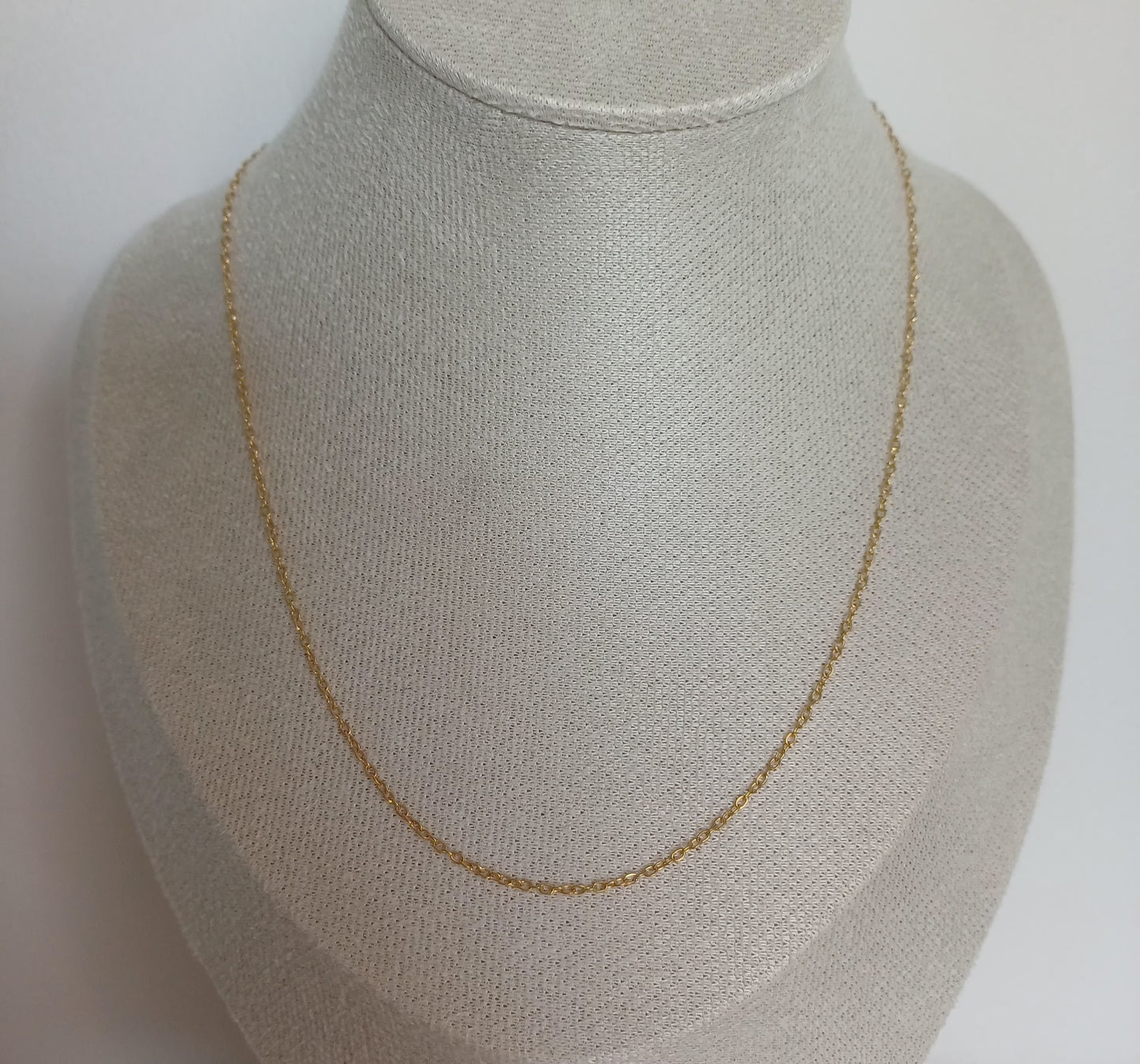 chaine dorée acier inoxydable