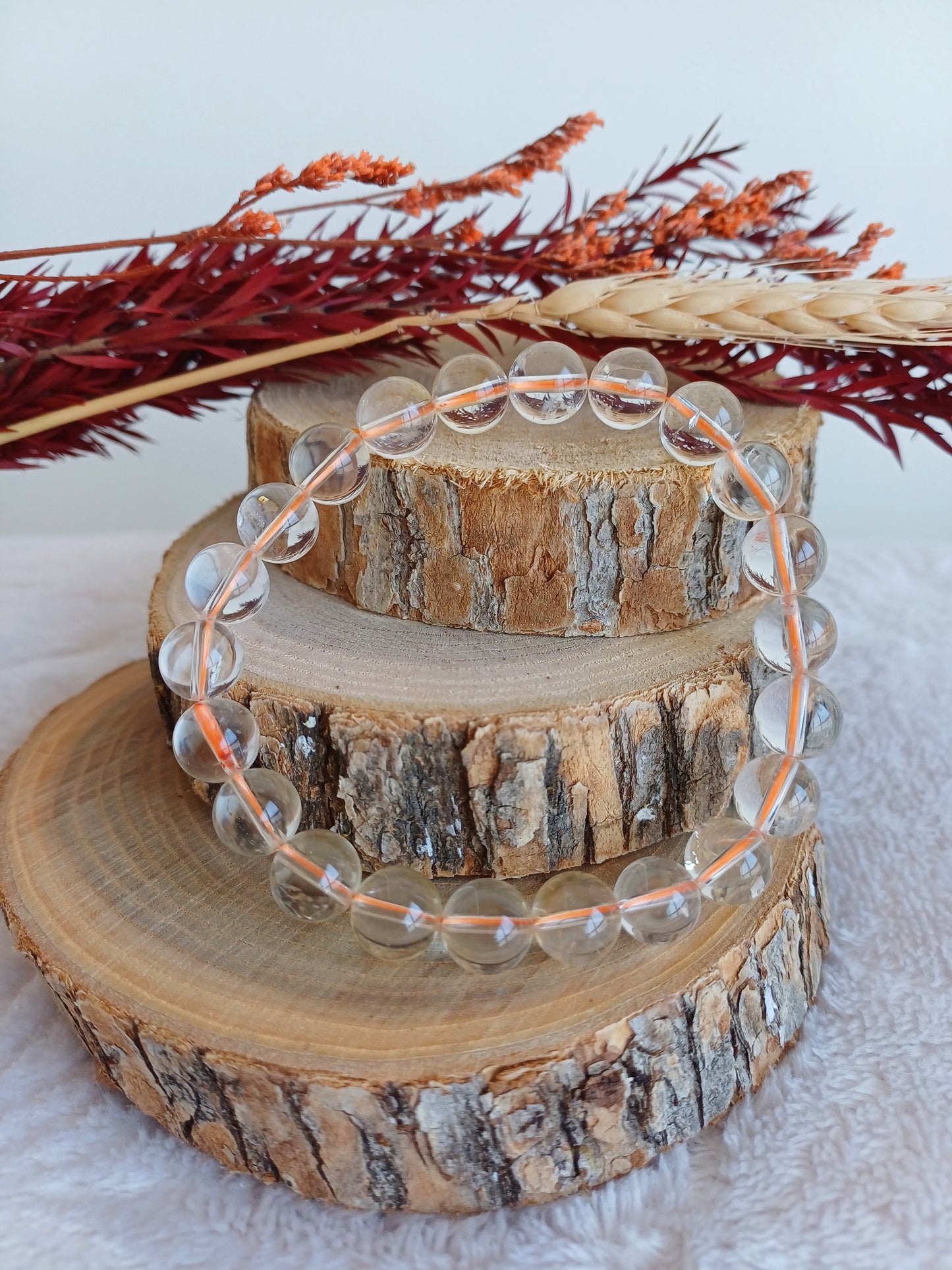 Bracelet Citrine Naturelle 8mm (AA)
