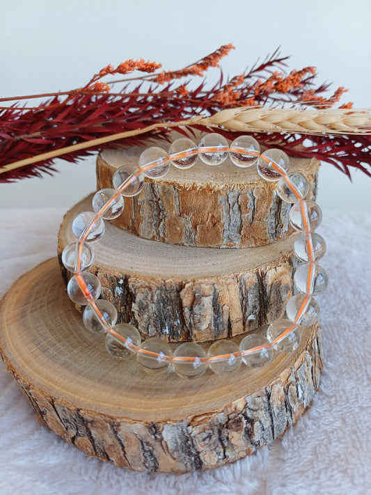 Bracelet Citrine Naturelle 8mm (AA)