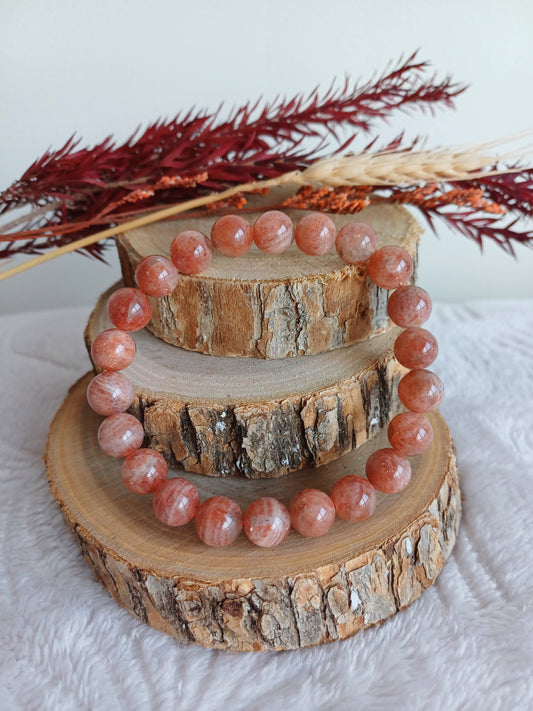 Bracelet Pierre de Soleil 8mm (A)