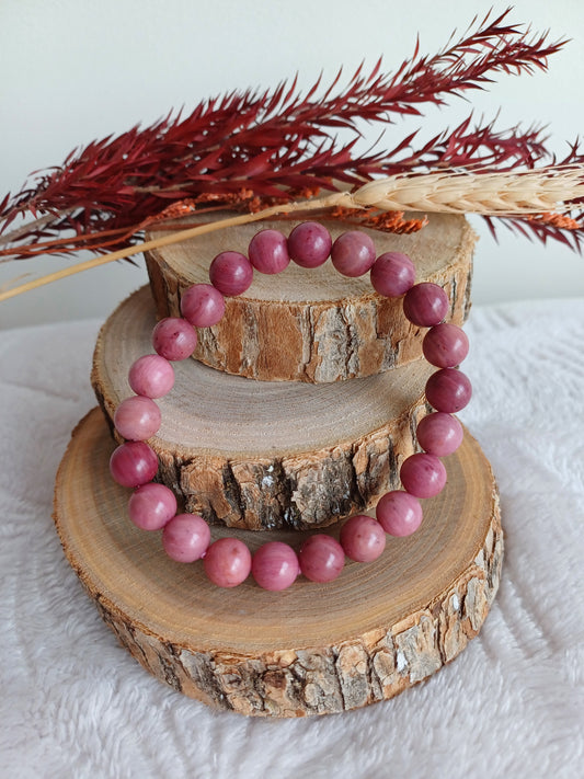 Bracelet Rhodonite Australie 8mm (AA)