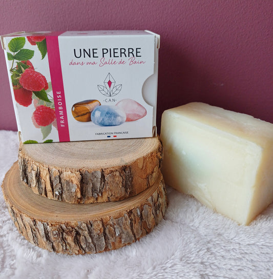 Savon Surprise Pierre Naturelle - Senteur Framboise